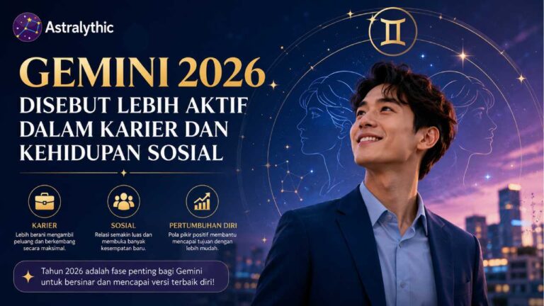 Gemini 2026 Disebut Lebih Aktif dalam Karier dan Kehidupan Sosial