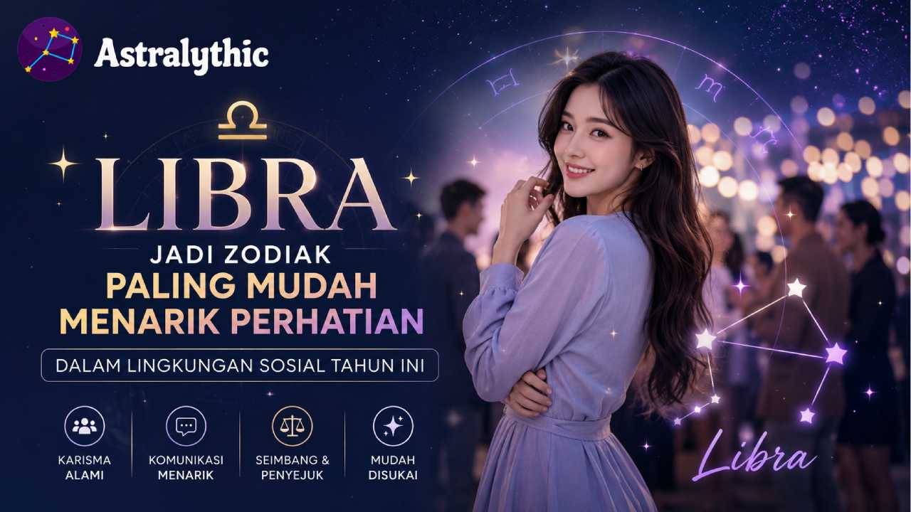 Libra Jadi Zodiak Paling Mudah Menarik Perhatian dalam Lingkungan Sosial Tahun Ini
