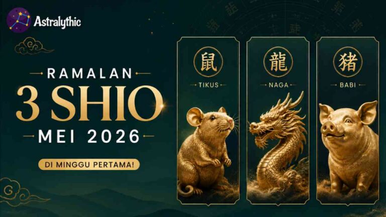 Ramalan 3 Shio Mei 2026, Rezeki Nomplok Besar di Minggu Pertama