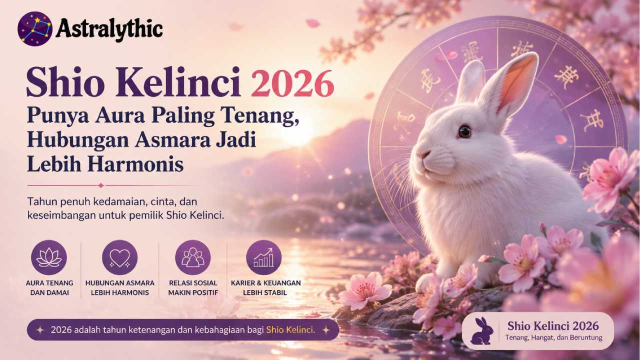 Shio Kelinci 2026 Punya Aura Paling Tenang, Hubungan Asmara Jadi Lebih Harmonis