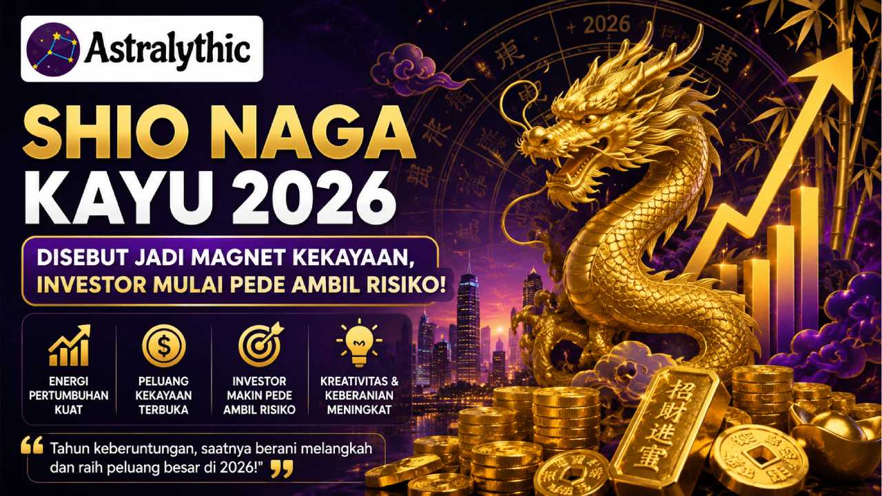 Shio Naga Kayu 2026 Disebut Jadi Magnet Kekayaan, Investor Mulai Pede Ambil Risiko