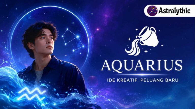 Zodiak Aquarius Hari Ini Dipenuhi Ide Kreatif yang Membawa Peluang Baru