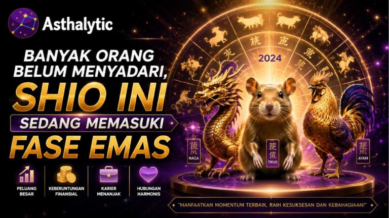 Banyak Orang Belum Menyadari, Shio Ini Sedang Memasuki Fase Emas