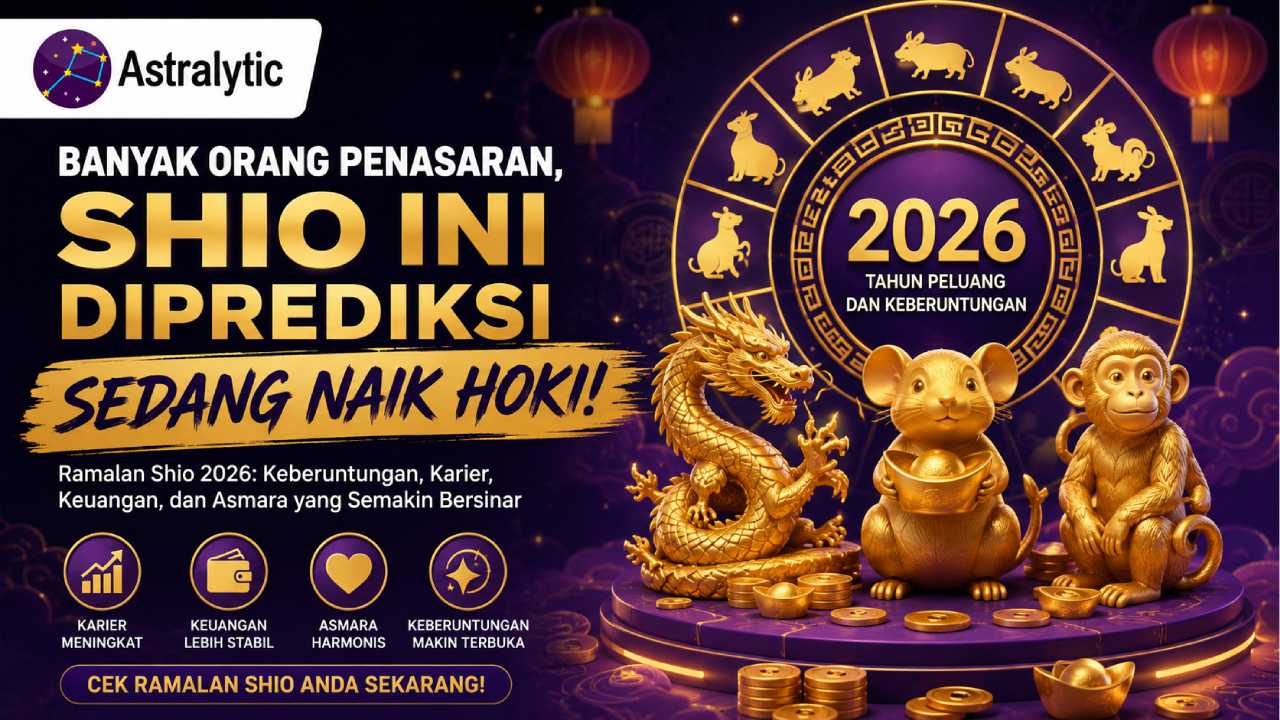 Banyak Orang Penasaran, Shio Ini Diprediksi Sedang Naik Hoki
