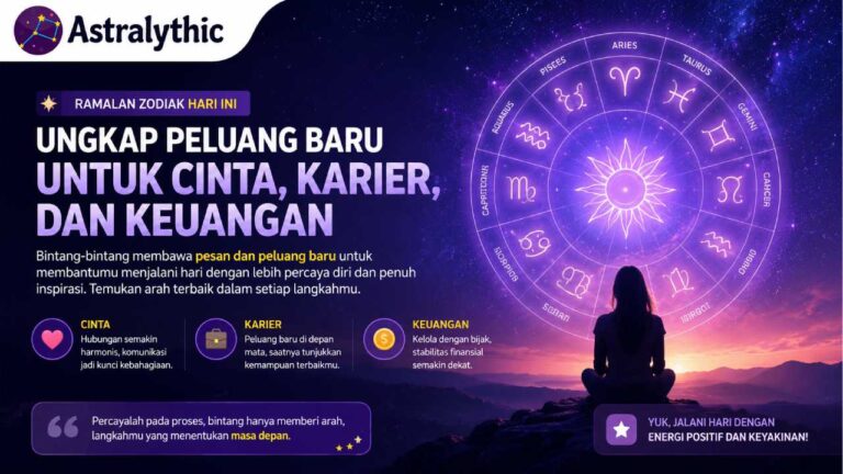 Ramalan Zodiak Hari Ini Mengungkap Peluang Baru untuk Cinta, Karier, dan Keuangan