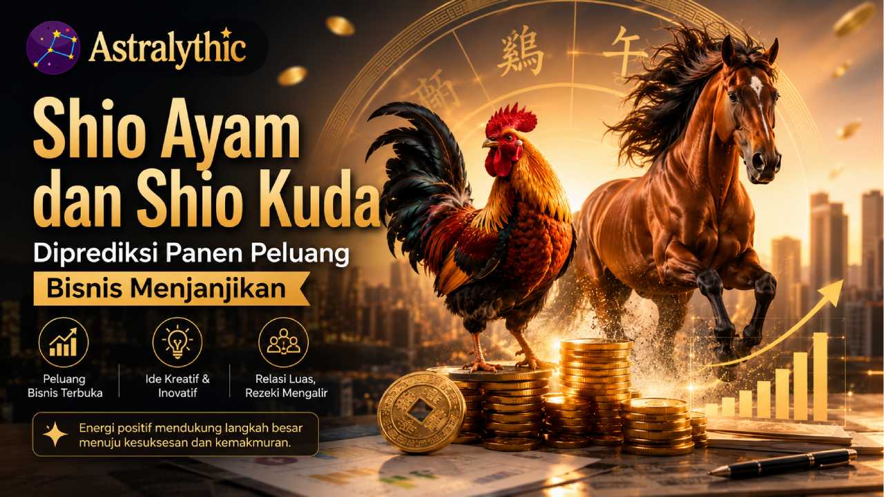 Shio Ayam dan Shio Kuda Diprediksi Panen Peluang Bisnis Menjanjikan