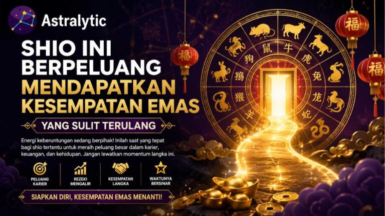 Shio Ini Berpeluang Mendapatkan Kesempatan Emas yang Sulit Terulang