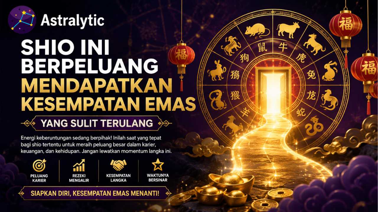 Shio Ini Berpeluang Mendapatkan Kesempatan Emas yang Sulit Terulang