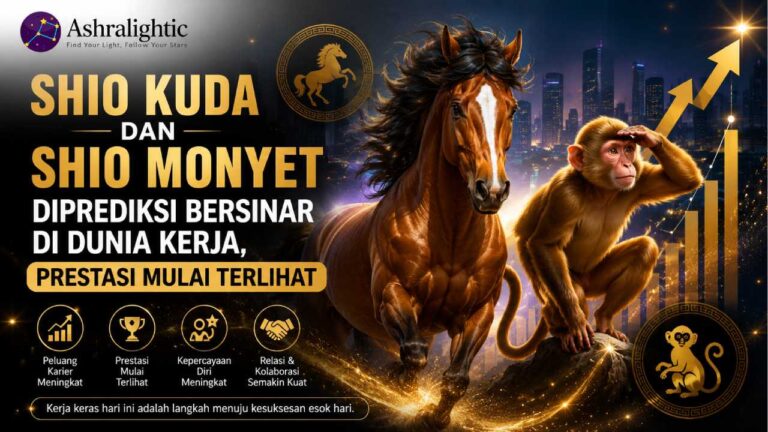 Shio Kuda dan Shio Monyet Diprediksi Bersinar di Dunia Kerja, Prestasi Mulai Terlihat