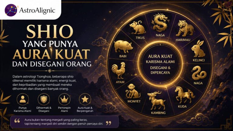 Shio yang Punya Aura Kuat dan Disegani Orang, Apakah Shio Anda Termasuk?
