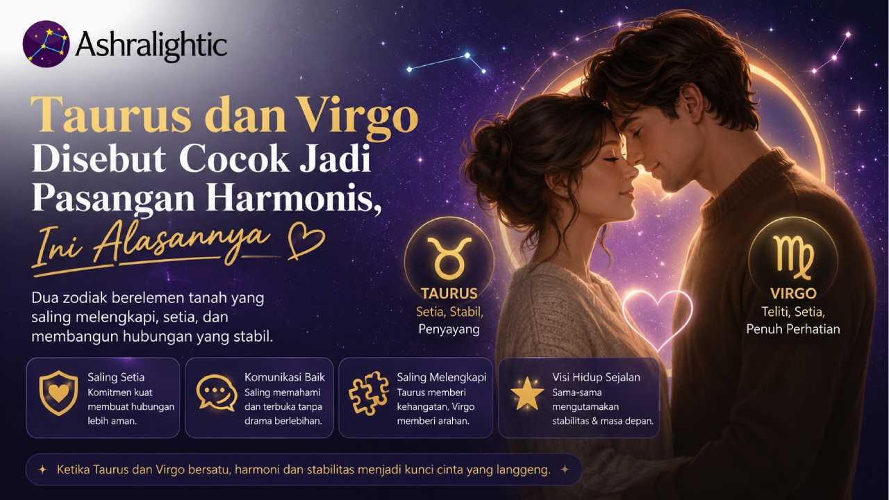 Taurus dan Virgo Disebut Cocok Jadi Pasangan Harmonis, Ini Alasannya