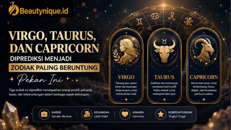 Virgo, Taurus, dan Capricorn Diprediksi Menjadi Zodiak Paling Beruntung Pekan Ini