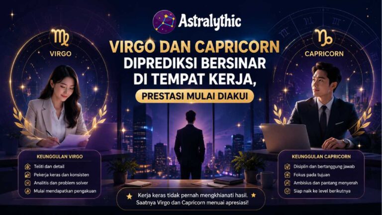 Virgo dan Capricorn Diprediksi Bersinar di Tempat Kerja, Prestasi Mulai Diakui