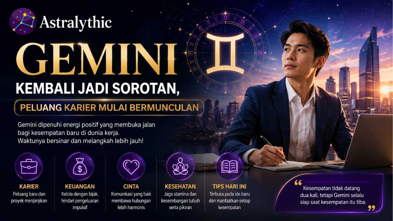 Gemini Kembali Jadi Sorotan, Peluang Karier Mulai Bermunculan