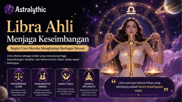 Libra Ahli Menjaga Keseimbangan, Begini Cara Mereka Menghadapi Berbagai Situasi dengan Bijaksana