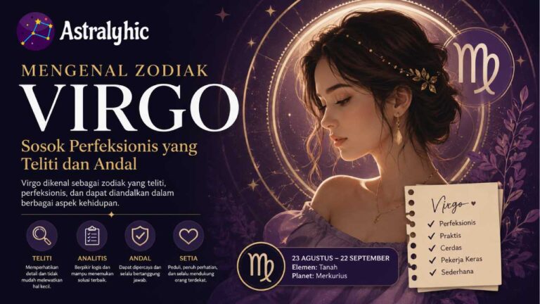 Mengenal Zodiak Virgo, Sosok Perfeksionis yang Teliti dan Andal