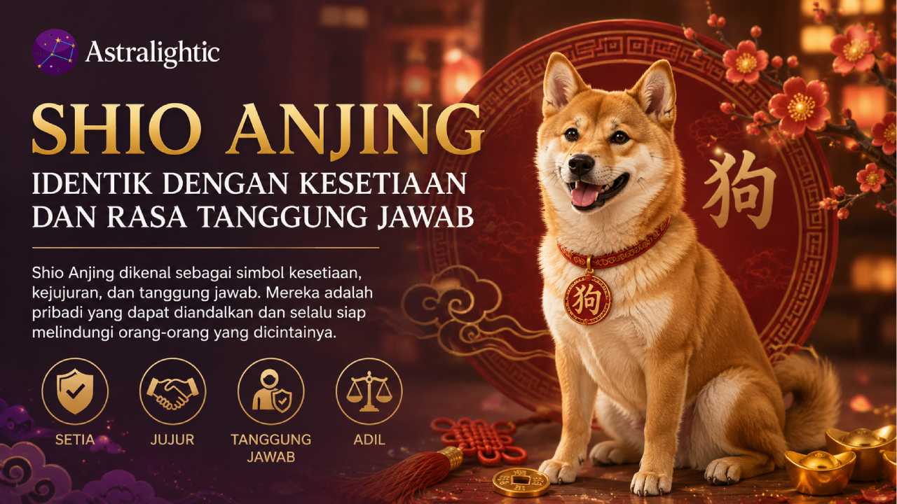 Shio Anjing Identik dengan Kesetiaan dan Rasa Tanggung Jawab dalam Astrologi Tionghoa