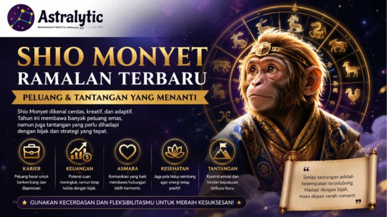 Shio Monyet Memberikan Ramalan Terbaru Mengulas Peluang dan Tantangan yang Menanti