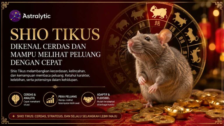 Shio Tikus Dikenal Cerdas dan Mampu Melihat Peluang dengan Cepat