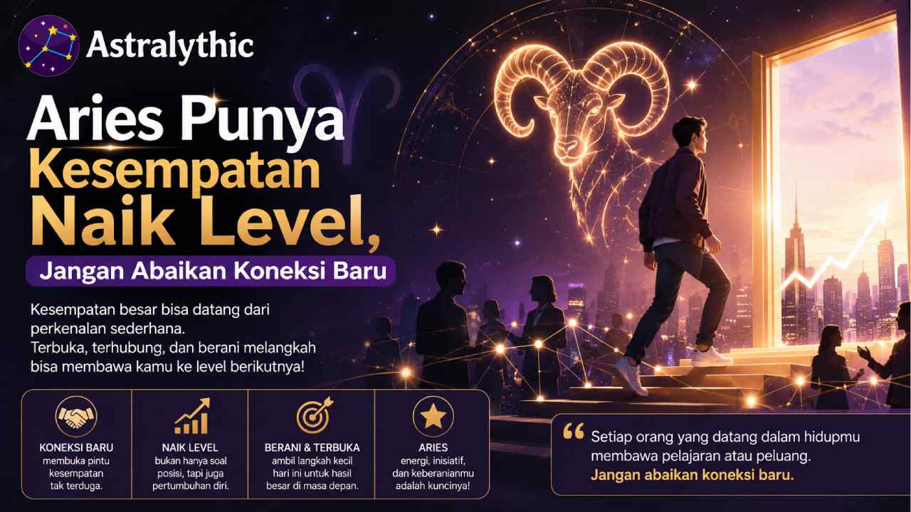 Aries Punya Kesempatan Naik Level, Jangan Abaikan Koneksi Baru