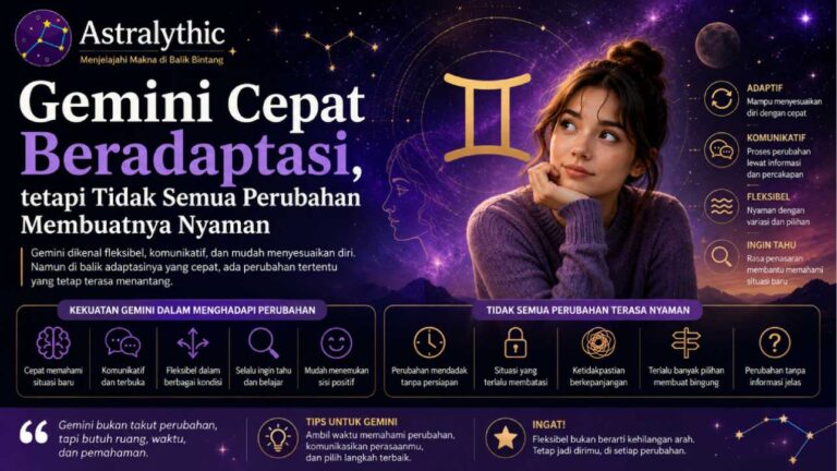 Gemini Cepat Beradaptasi, tetapi Tidak Semua Perubahan Membuatnya Nyaman