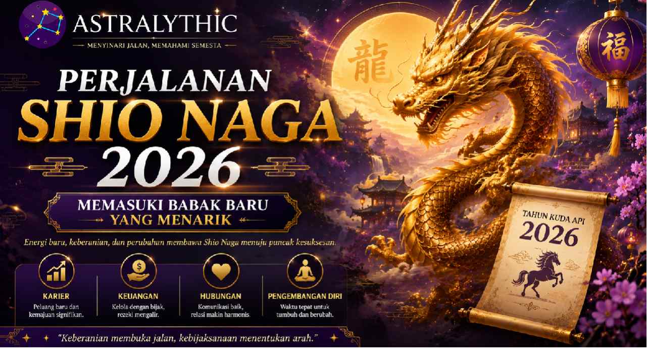 Perjalanan Shio Naga 2026 Memasuki Babak Baru yang Menarik
