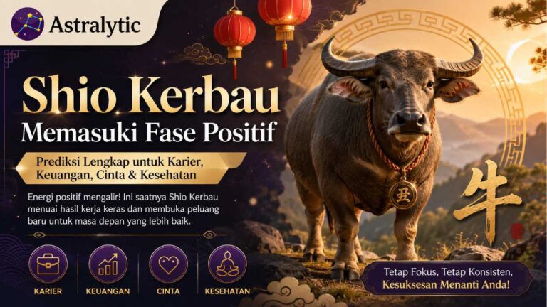 Shio Kerbau Memasuki Fase Positif, Simak Prediksi Lengkapnya