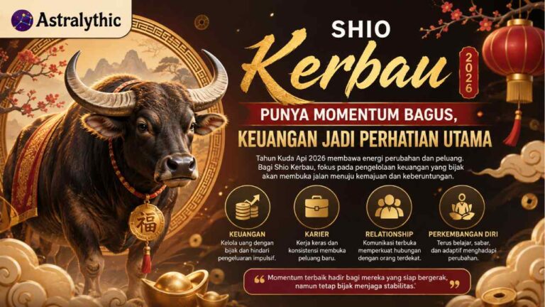 Shio Kerbau Punya Momentum Bagus, Keuangan Jadi Perhatian Utama