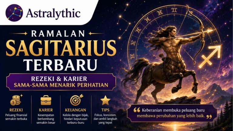 Ramalan Sagitarius Terbaru, Rezeki dan Karier Sama-Sama Menarik Perhatian