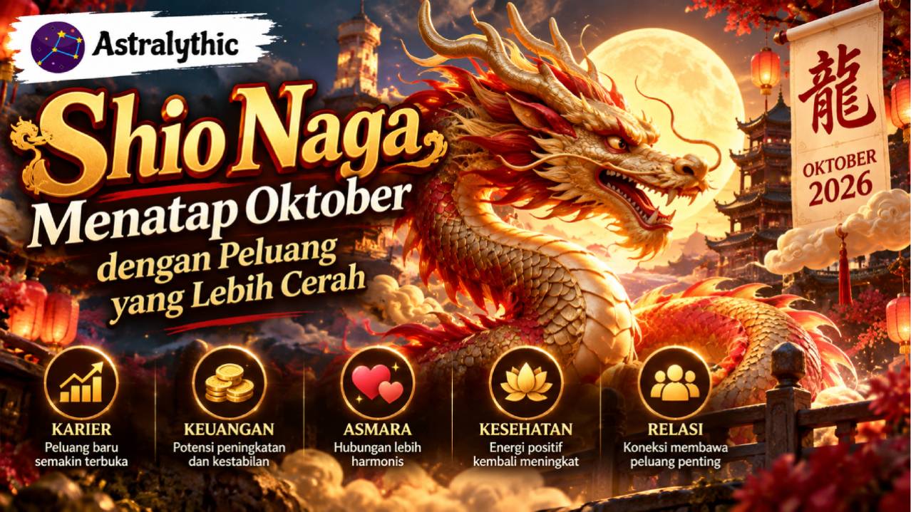 Shio Naga Menatap Oktober dengan Peluang yang Lebih Cerah