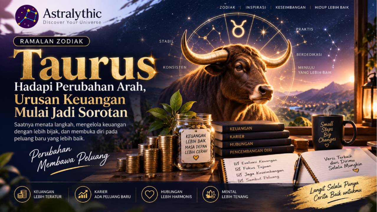 Taurus Hadapi Perubahan Arah, Urusan Keuangan Mulai Jadi Sorotan