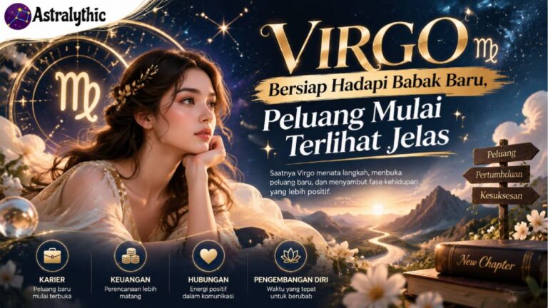Virgo Bersiap Hadapi Babak Baru, Peluang Mulai Terlihat Jelas