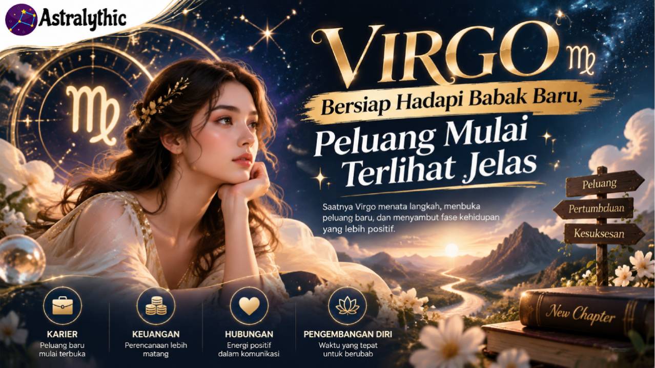 Virgo Bersiap Hadapi Babak Baru, Peluang Mulai Terlihat Jelas