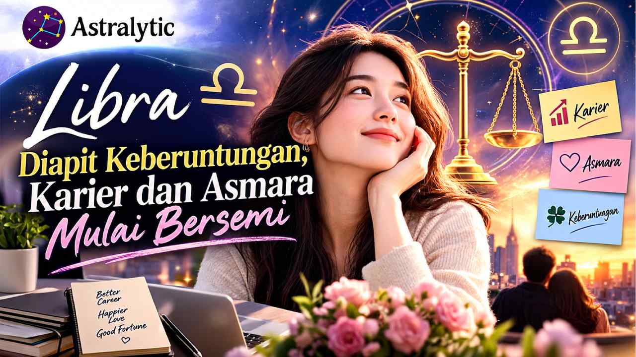 Libra Diapit Keberuntungan, Karier dan Asmara Mulai Bersemi