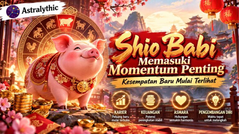 Shio Babi Memasuki Momentum Penting, Kesempatan Baru Mulai Terlihat
