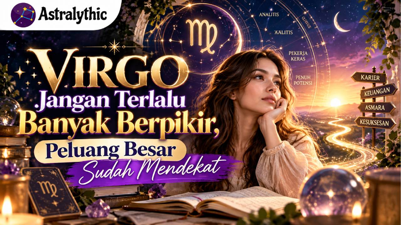 Virgo Jangan Terlalu Banyak Berpikir, Peluang Besar Sudah Mendekat