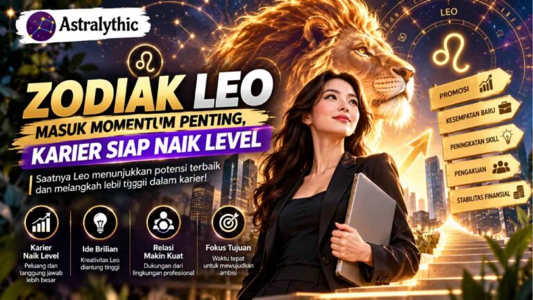 Zodiak Leo Masuk Momentum Penting, Karier Siap Naik Level